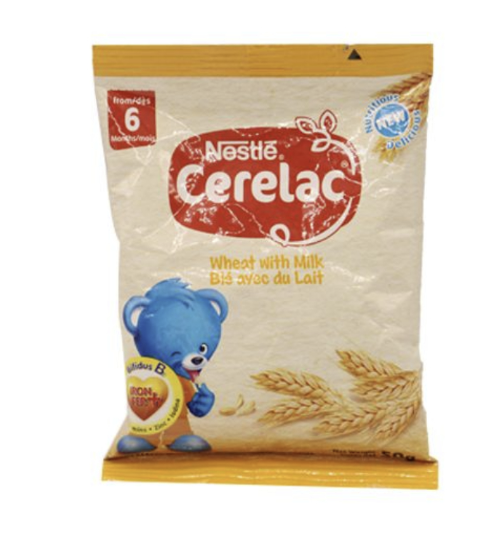 Cerelac Wheat 50g Sachet