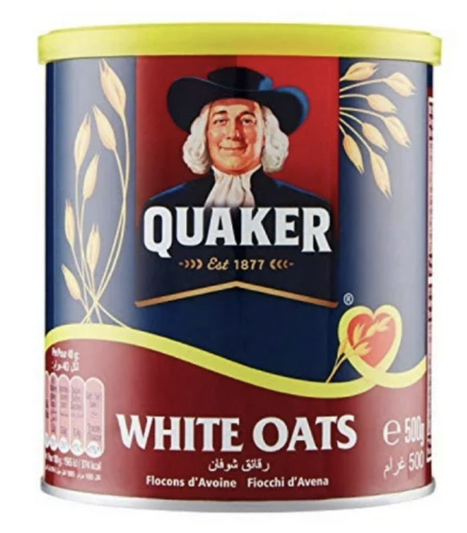 Quaker White Oats 500g