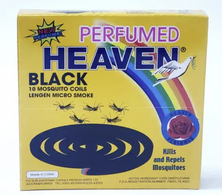 HEAVEN BLACK MOSQUITO COILS