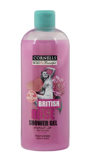 BOLD & BEAUTIFUL BRITISH ROSE SHOWER GEL - 750ML