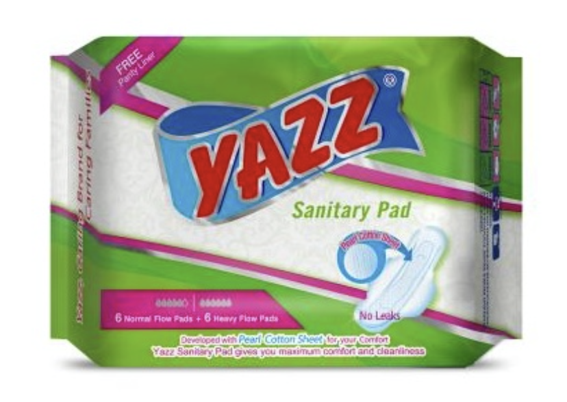 Yazz Sanitary Pad-Green