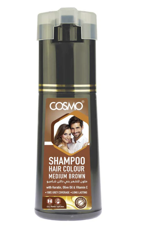 Hair Color Shampoo Medium Brown 50 ml